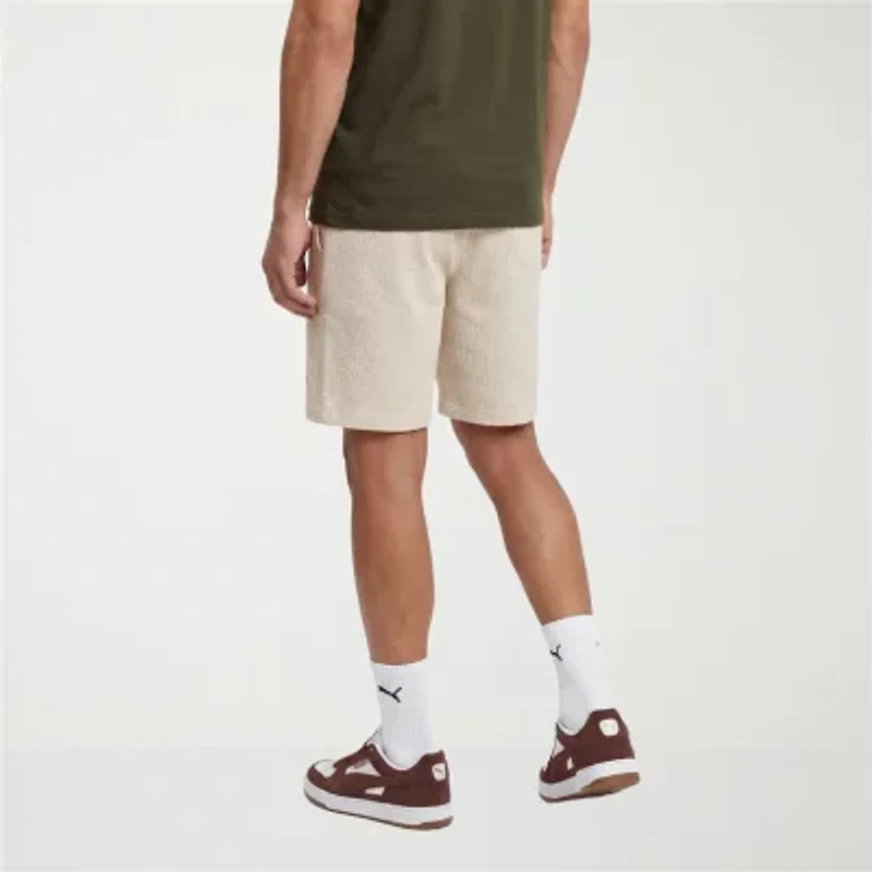 PUMA Mens 9" Adjustable Waist Drawstring Pull-On Short