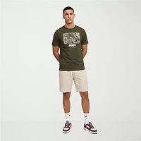 PUMA Mens 9" Adjustable Waist Drawstring Pull-On Short