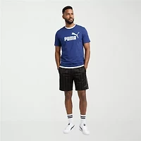 PUMA Mens 8" Adjustable Waist Drawstring Soccer Short