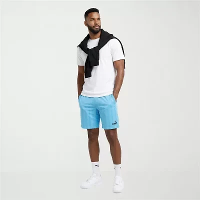 PUMA Mens 8" Adjustable Waist Drawstring Soccer Short