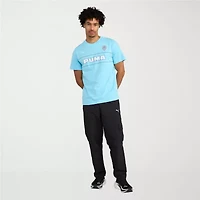 PUMA Mens Crew Neck Short Sleeve Regular Fit Graphic T-Shirt
