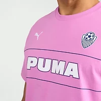 PUMA Mens Crew Neck Short Sleeve Regular Fit Graphic T-Shirt