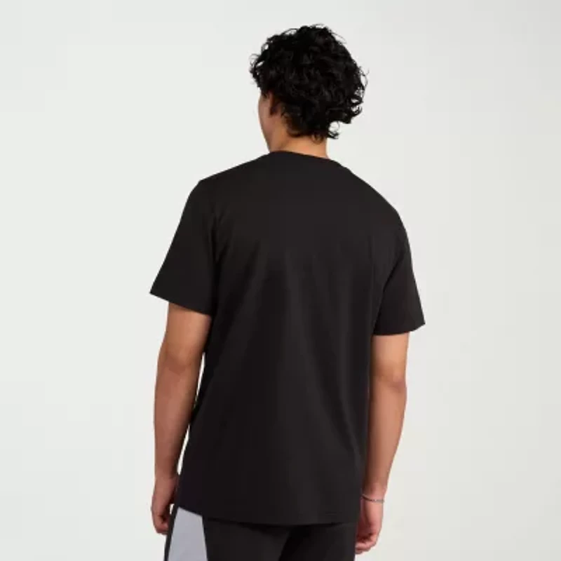 PUMA Mens Crew Neck Short Sleeve Regular Fit Graphic T-Shirt