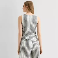 a.n.a Womens Square Neck Sleeveless Vest