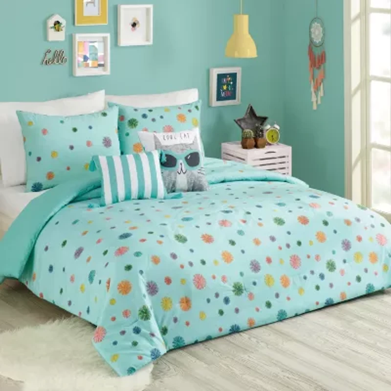 Urban Playground Pom Comforter Set