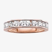 1 CT. T.W. Diamond 10K Rose Gold Wedding Band