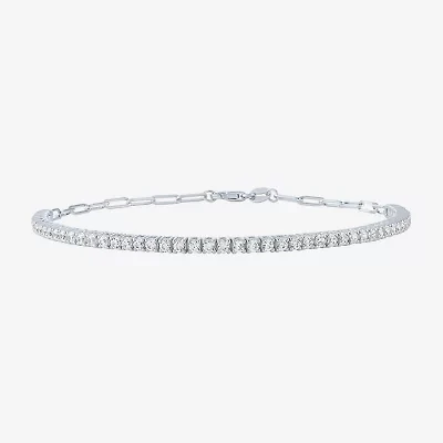 Diamond Addiction (G-H / Si2-I1) 1 1/2 CT. T.W. Lab Grown White 10K Gold 8 Inch Tennis Bracelet