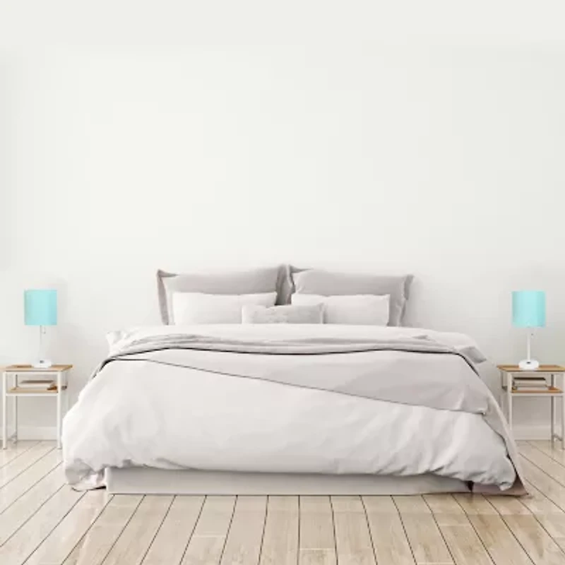 Stick Lamp with USB Charging Port Set of 2