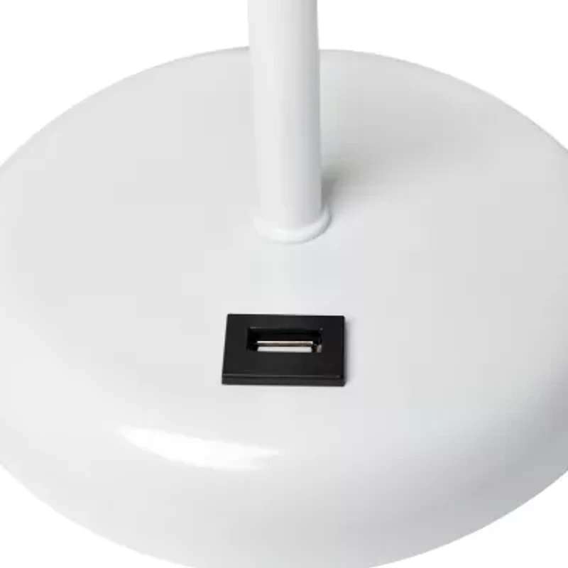 Stick Lamp with USB Charging Port Set of 2