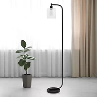 Antique Style Industrial Iron Lantern Floor Lamp
