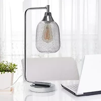 Industrial Mesh Desk Lamp