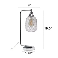 Industrial Mesh Desk Lamp