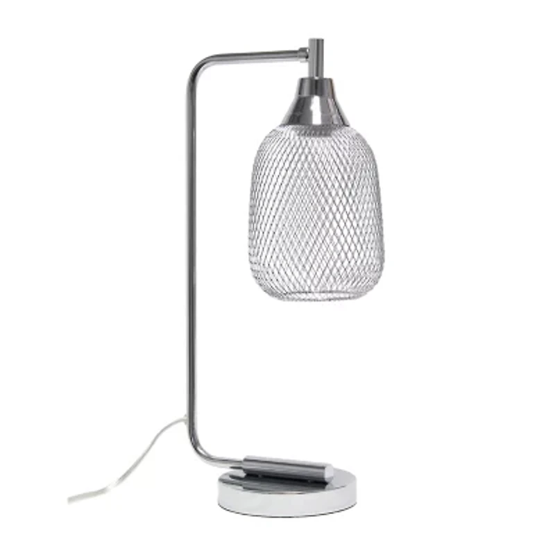 Industrial Mesh Desk Lamp