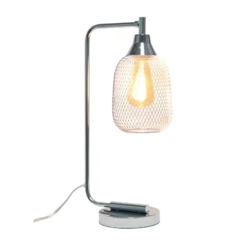 Industrial Mesh Desk Lamp