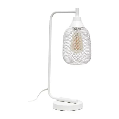 Industrial Mesh Desk Lamp
