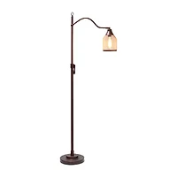 All the Rages Arched Metal Mesh Shade Floor Lamp