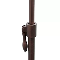 All the Rages Arched Metal Mesh Shade Floor Lamp