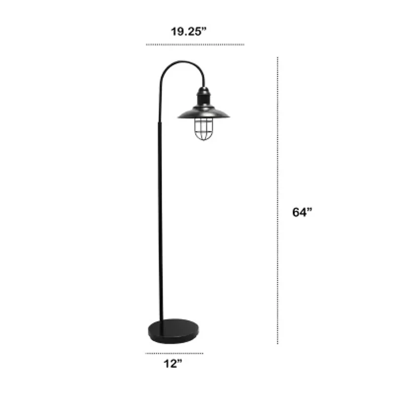 Modern Farmhouse 1 Light Floor Lamp