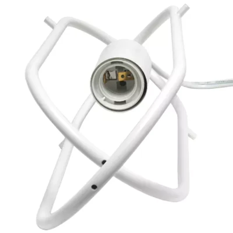 1 Light Elongated Metal Pendant