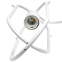 1 Light Elongated Metal Pendant