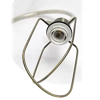 Modern Metal Scroll Table Lamp