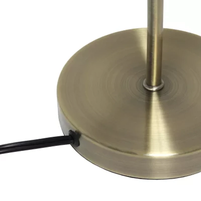 Modern Metal Scroll Table Lamp