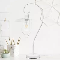 Modern Metal Scroll Table Lamp