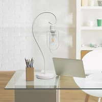 Modern Metal Scroll Table Lamp