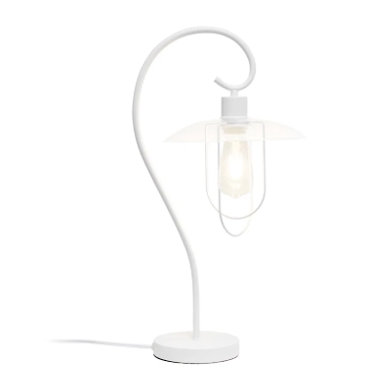 Modern Metal Scroll Table Lamp