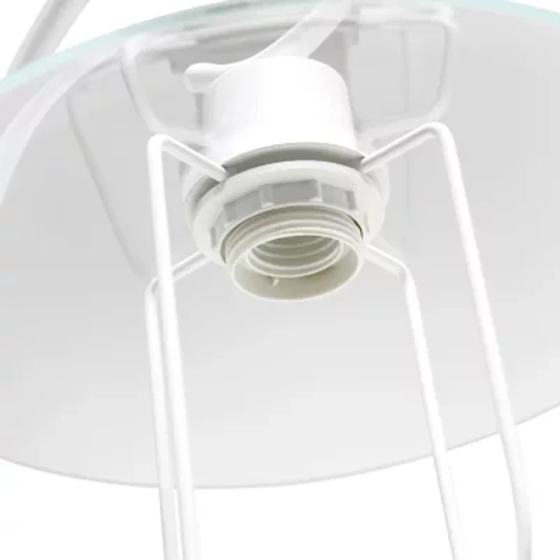 Modern Metal Scroll Table Lamp