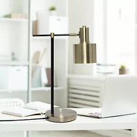 Mid Century Modern Metal Table Lamp