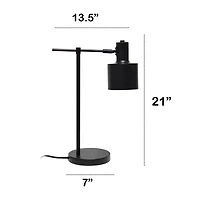 Mid Century Modern Metal Table Lamp
