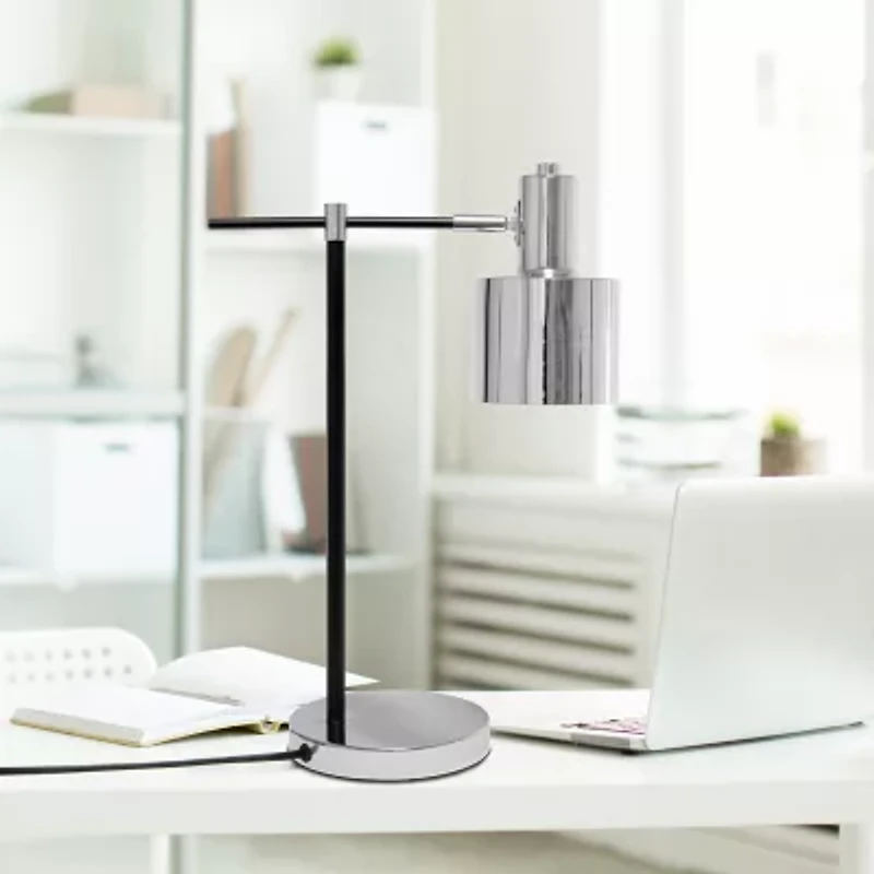 Mid Century Modern Metal Table Lamp