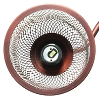 Arched Metal Mesh Shade Table Lamp