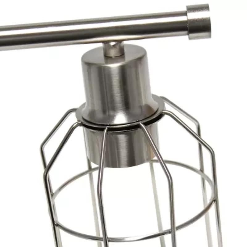 All the Rages Black Industrial Wired Vanity Light