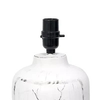 All the Rages Deer Print Ceramic Table Lamp