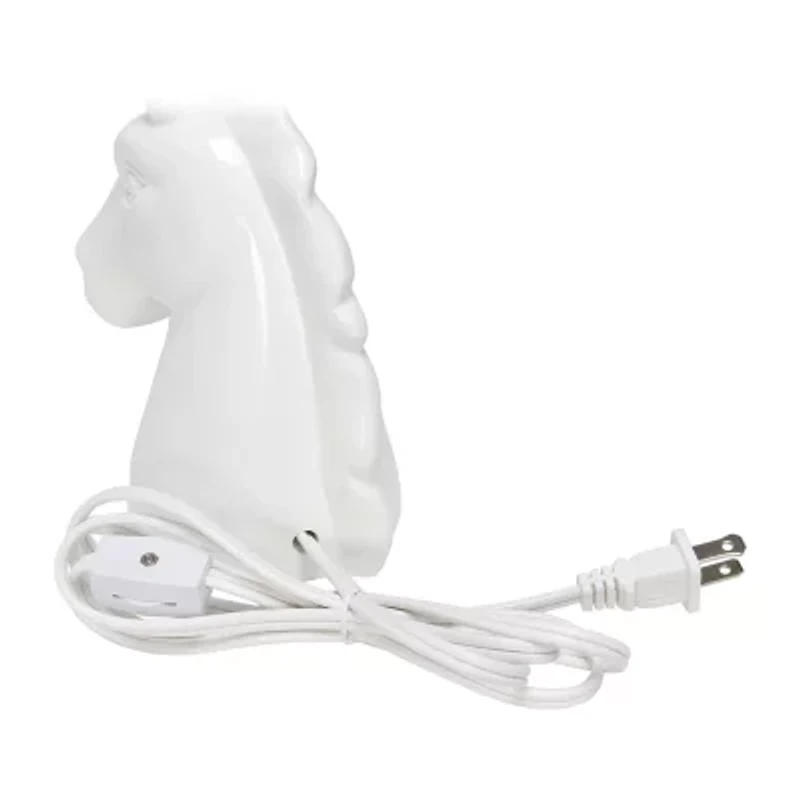 All the Rages Blue Sparkling Unicorn Resin Table Lamp