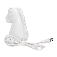 All the Rages Blue Sparkling Unicorn Resin Table Lamp