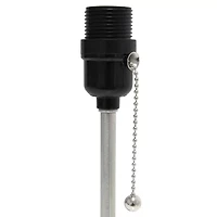 All the Rages Brushed Nickel And Brass Petite Stick Metal Table Lamp