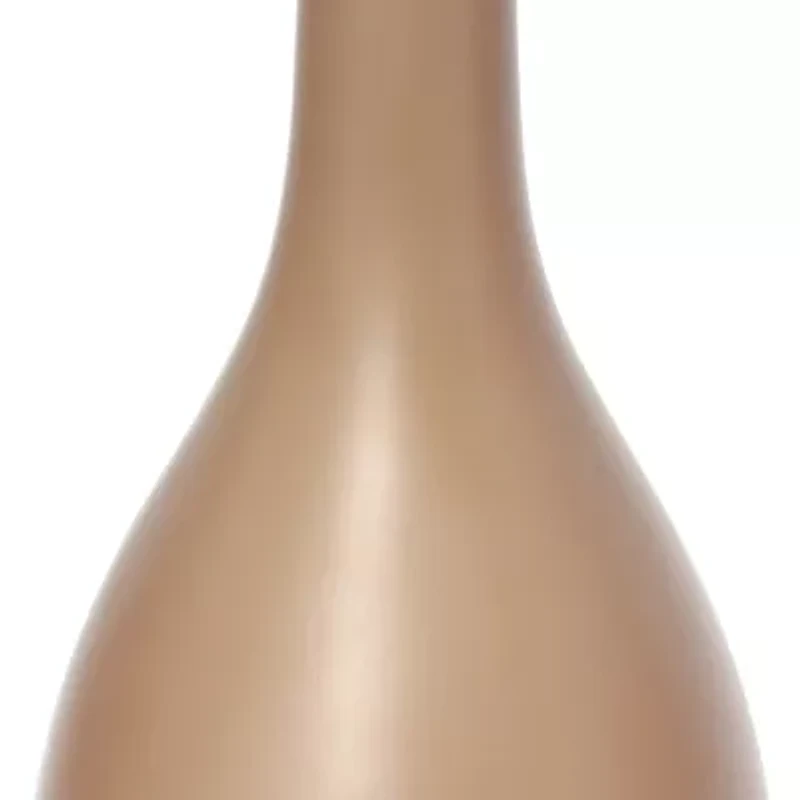 Oval Bowling Pin Base Ceramic Table Lamp