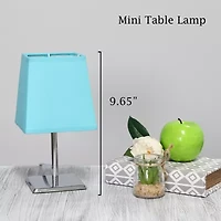 Square Shade Metal Table Lamp