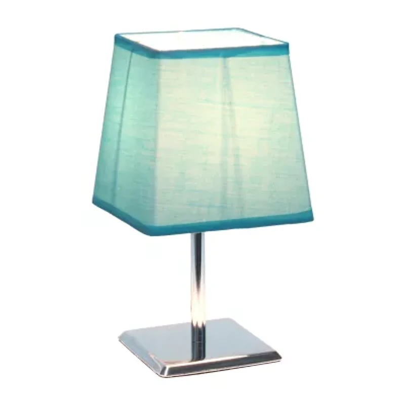 Square Shade Metal Table Lamp