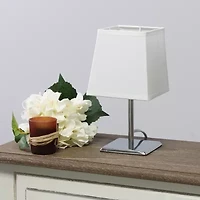 Square Shade Metal Table Lamp