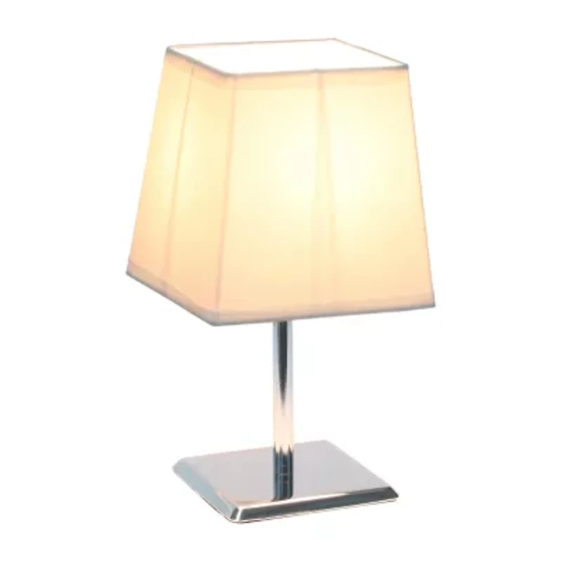 Square Shade Metal Table Lamp