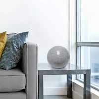 1 Light Mosaic Stone Ball Table Lamp
