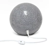1 Light Mosaic Stone Ball Table Lamp
