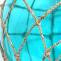 All the Rages Aqua Glass Buoy Hanging Pendant Light