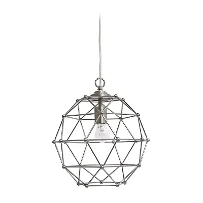 Metal Hexagon Shape Pendant Light