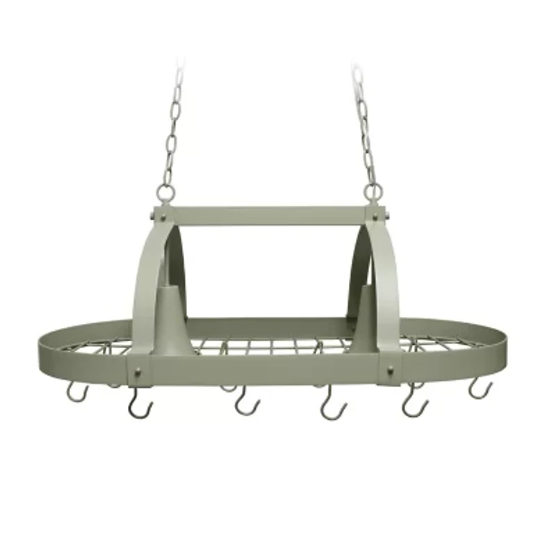 All the Rages Nickel Pot Rack Pendant Light