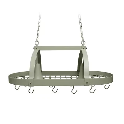 All the Rages Nickel Pot Rack Pendant Light